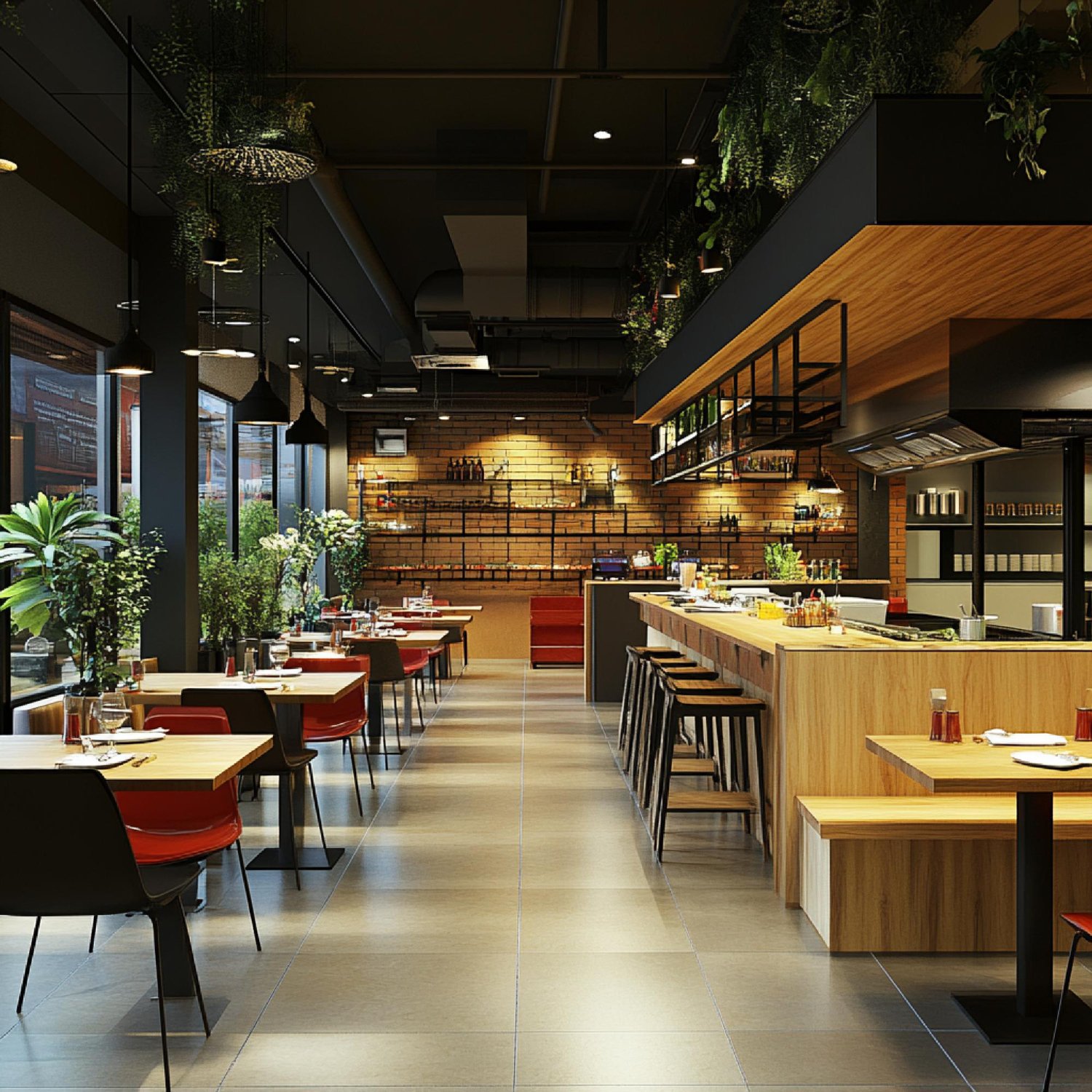 Restaurants and cafés 